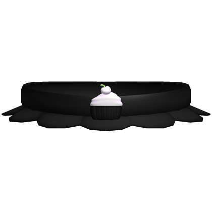 🧁 sweet cupcake tweencore doll choker black