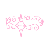 Sparkle Star Halo Pink