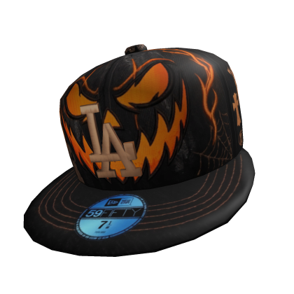 Halloween Tilted Fitted Hat