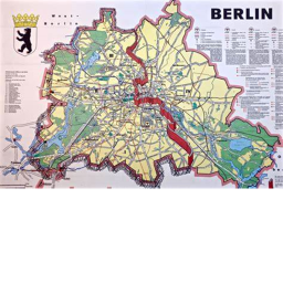 the Berlin wall .