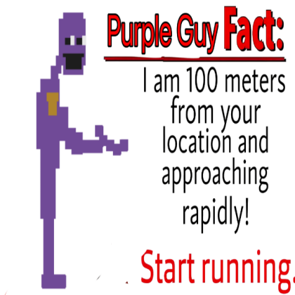 purple guy Roblox decal