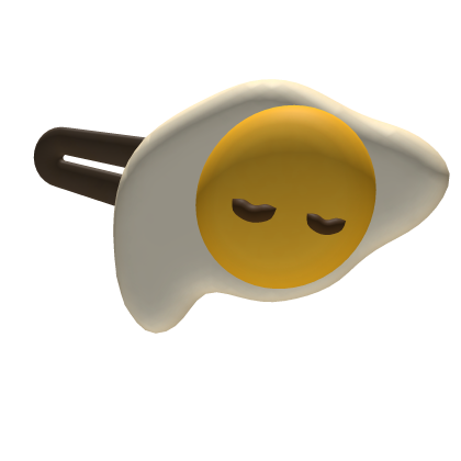 Cute egg hair clip Roblox item