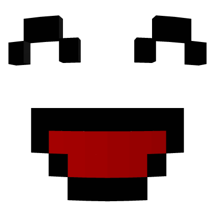 Epic 8-Bit Happy Face - 3D Faceless Add-On Roblox item