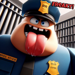 FREAKY BARRY'S PRISON RUN! 👮‍♂️