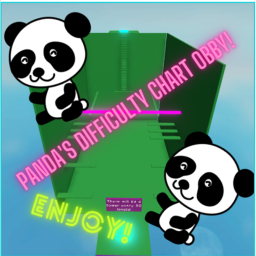 Panda's Difficulty Chart Obby