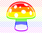 Rainbow mushroom squad