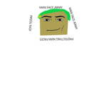 The Man Face Army, Fighting for the man face