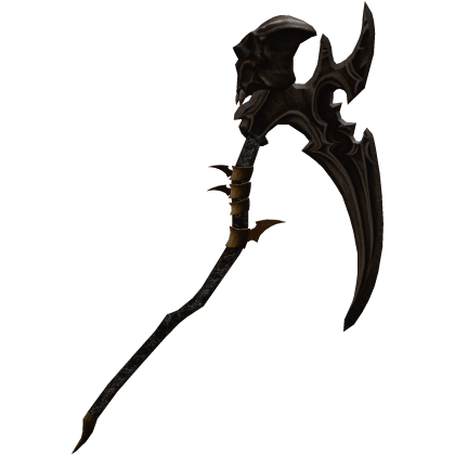 Halloween Brown Horror Bone Skeleton Scythe 