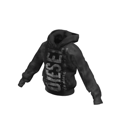 DIESEL Oversized Maxi Logo Hoodie