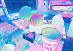 Anime Café by Nevxah