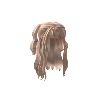 Y2K Wavy Fluterring Hair Blonde Roblox item