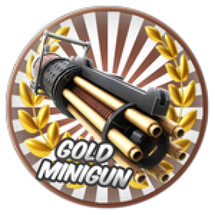 Gold Minigun - Roblox