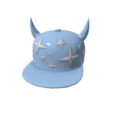 BLUE SKY STAR CAP - BY V4R Roblox item