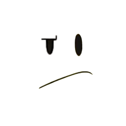 Cartoon Confused Face Roblox decal