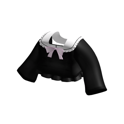 cute black jirai kei school uniform sailor sweater thumbnail