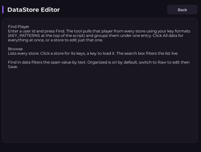 DataStore Editor Plus (Free) preview 1