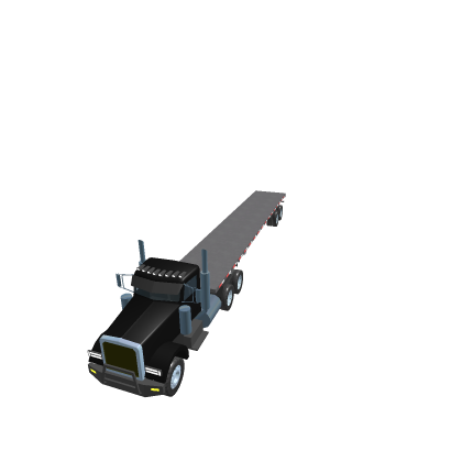 jj flat bed semi truck hehehehe