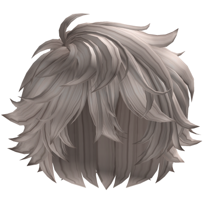 Fluffy Messy Haircut [Ashy Blonde]