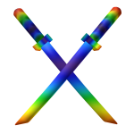 Rainbow Ninja Swordpack