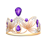 Illustrious Amethyst Tiara