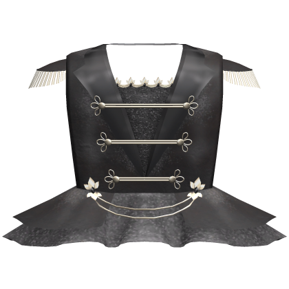 ♡ Black Circus Ring Leader Dress Roblox item