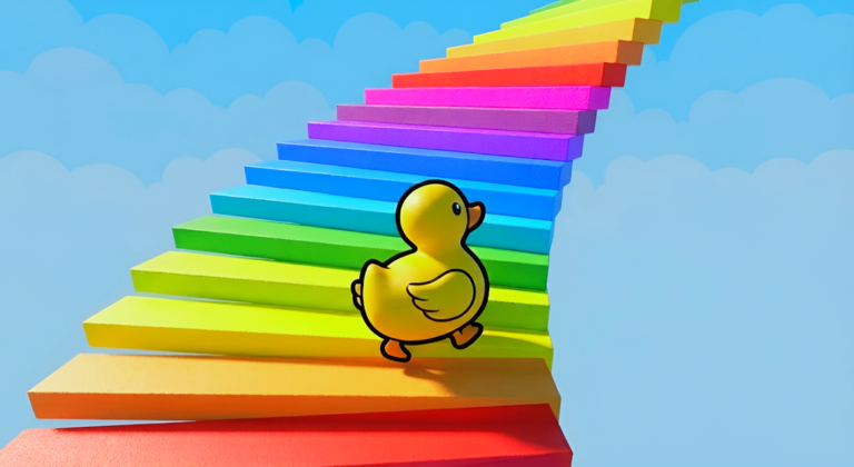 Obby But You're a Duckling  🐤 screenshot 1