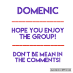 The Group of Domenic