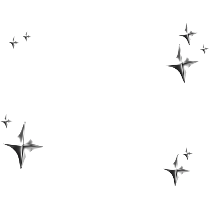 Chrome Bling Face Stars
