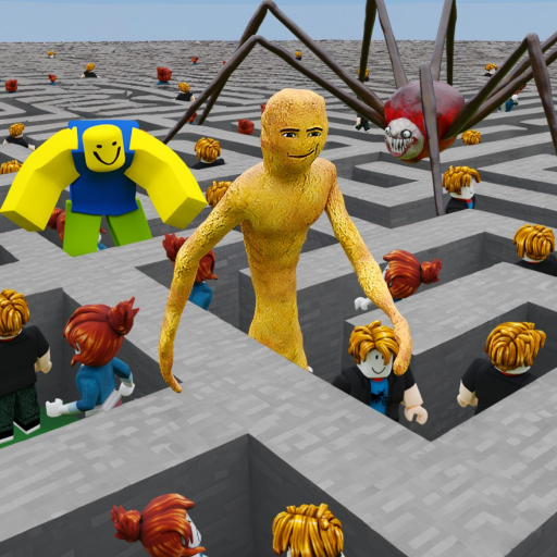 100 Players Impossible Maze official Roblox game thumbnail