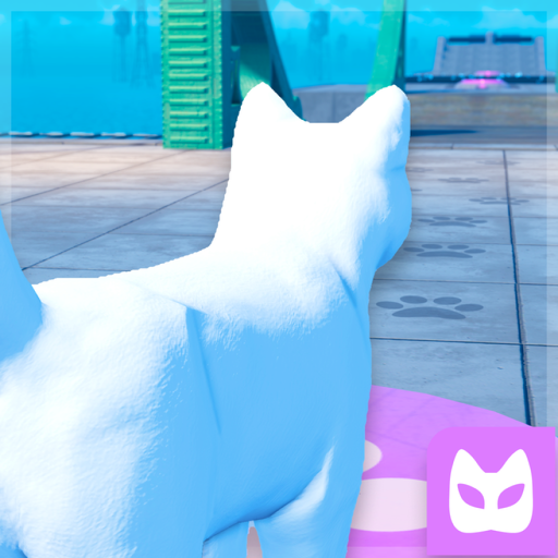 Kitty Dash 🐈 - Obby but you're a cat official Roblox game thumbnail