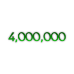 4,000,000 Visits Badge