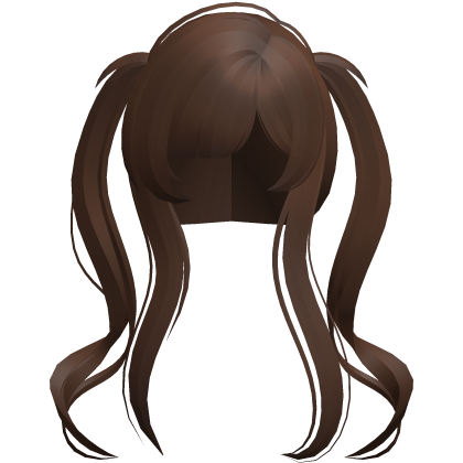 flowy long wispy moe vamp ponytails brown