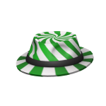 Green Candy Cane Fedora 🎄