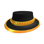 Gold Spikey Fedora