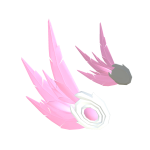 Neon Pink Head Wings