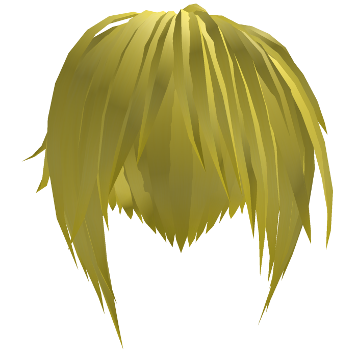 scene wispy hair ҂ yellow