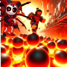 ESCAPE FROM EVIL POMNI OBBY (EASY)  icon