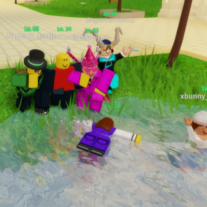 funny men laugh at possibly dead lady Roblox decal