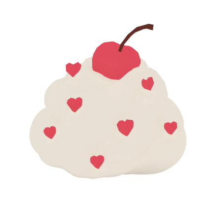 cherry whipped cream Roblox item