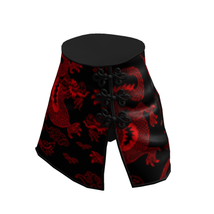 chinese skirt_sk465_red thumbnail