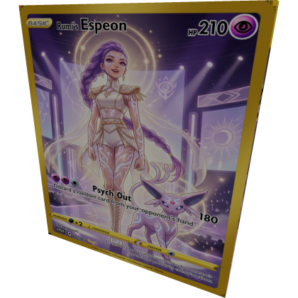 Rumi Espeon Card