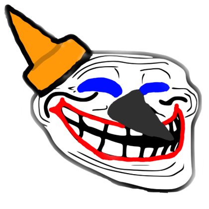 Troll in thy box transparent  Roblox decal