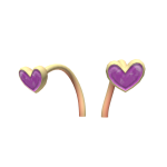 Pink Diamond Heart Antennae