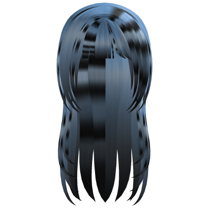 Cute Shoujo Long Scene Hime Hair in Light Blue Roblox item