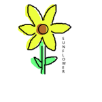 Smiley Silly Sunflowers