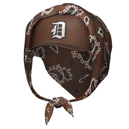 Brown Bandana Detroit Tigers Flap Cap Roblox item