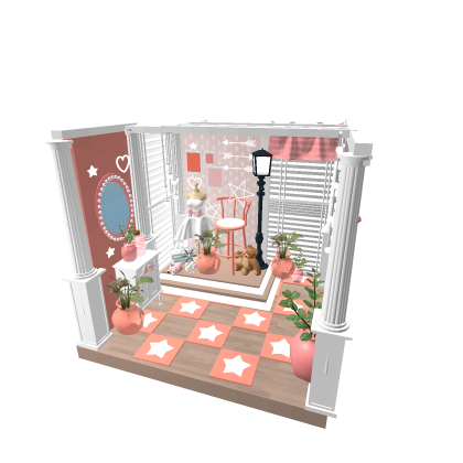 Aesthetic pink star room
