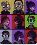 Murder drones fan group.