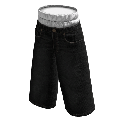 Black Baggy Jorts thumbnail