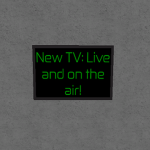 New TV: Live on the air!